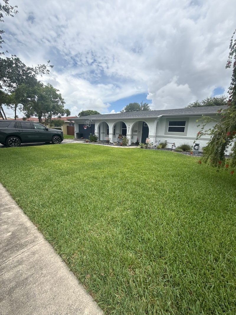 Glade Palm Lawn Care work photo 21