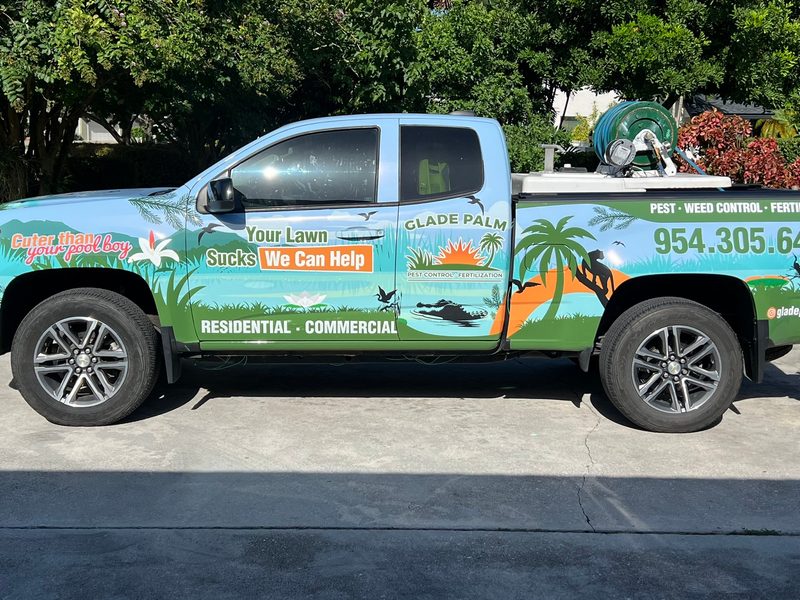 Glade Palm Lawn Care work photo 1